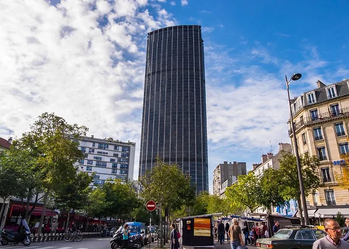 New - Appt Style Le Corbusier Avec Balcon - 8 Pers Apartamento Paris