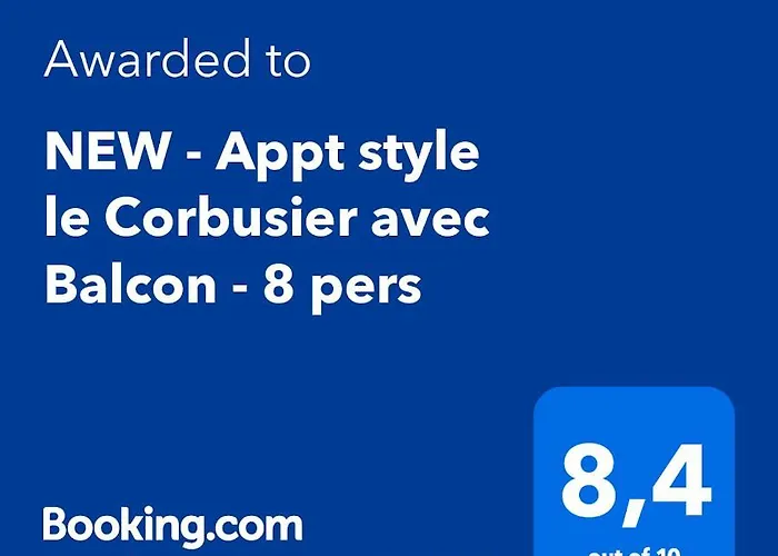 Apartamento New - Appt Style Le Corbusier Avec Balcon - 8 Pers Paris